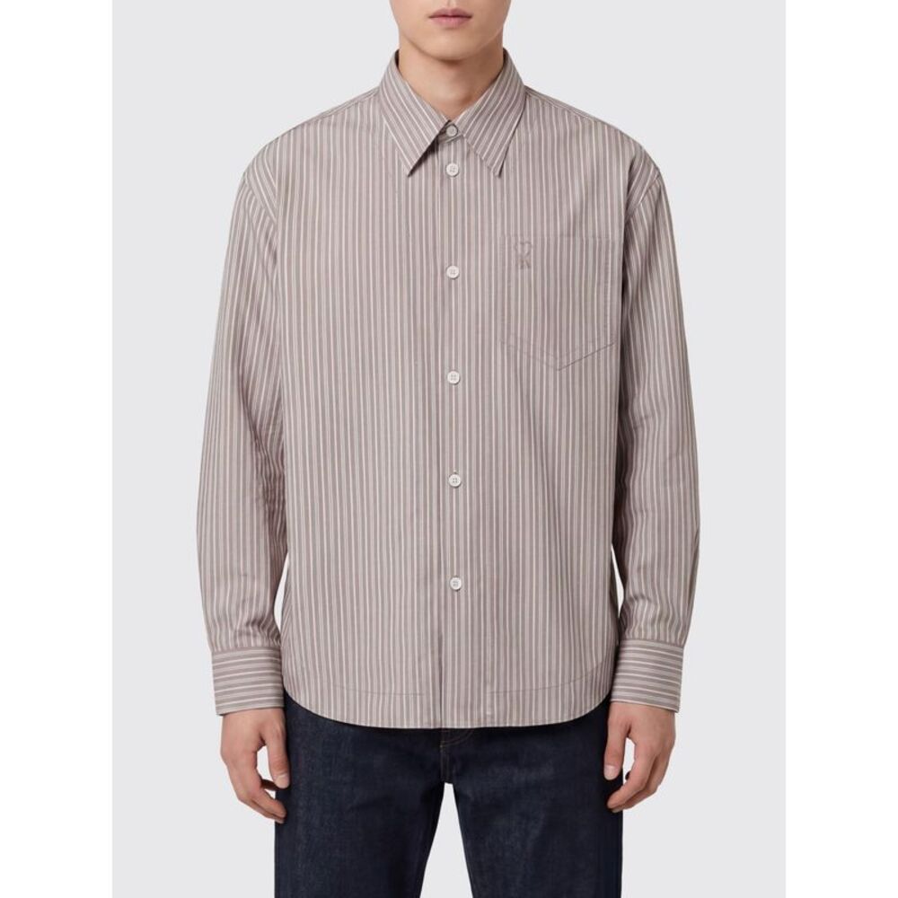 Ami Paris Shirt Men Nude